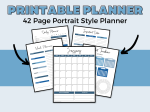 Ultimate Printable Calendar and Organization Bundle Sale