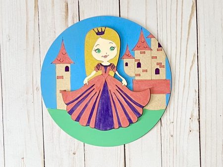 Kids Crafting Kit - Princess Castle Sale