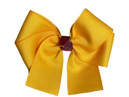 Yellow Luli Hair Clip Bow (Medium Size) Supply