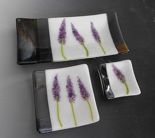 Lavender Dishes (Fused) Online now