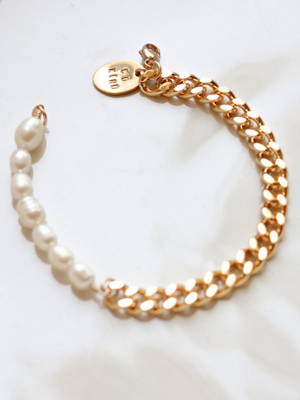 Pearly Chain Bracelet For Sale