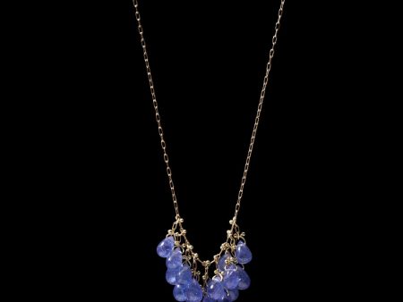 Tanzanite Waterfall Necklace Supply