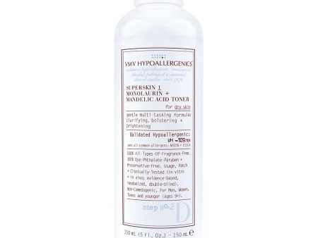 SuperSkin 1 Monolaurin + Mandelic Acid Toner for Dry Skin For Discount