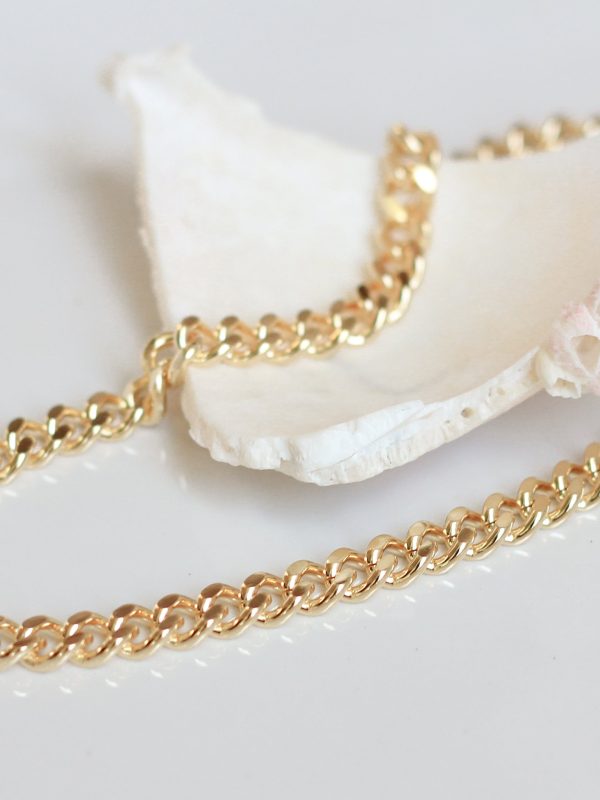 Chunky Curb Chain Necklace Hot on Sale