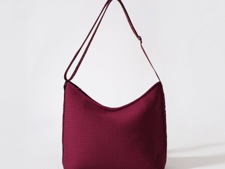 HOBO CROSSBODY BAG BERRY For Sale