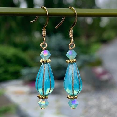 Melon Drop Earrings Hot on Sale