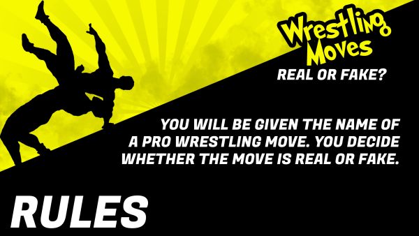 Wrestling Moves: Real or Fake Fashion