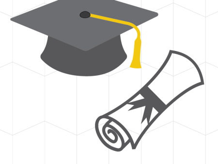 Graduation Hat & Diploma SVG on Sale