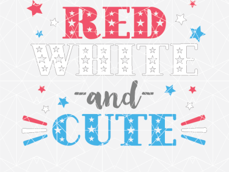 Red, White & Cute Online Hot Sale