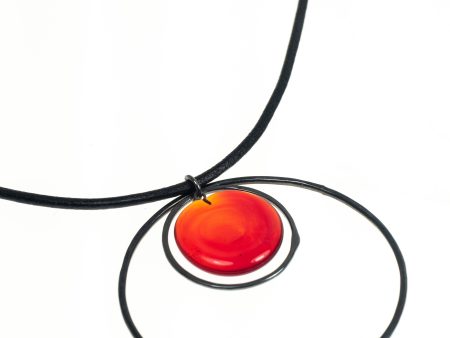 Plato Necklace: Daphne Leather Fashion