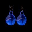 Big Gong Hand Cut Stone Earring Online Hot Sale