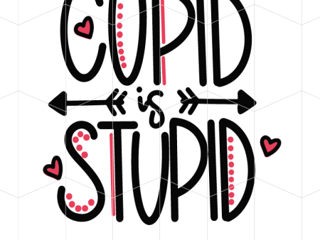 Cupid is Stupid SVG Online now