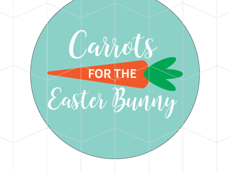 Carrots for the Eater Bunny Plate For Cheap