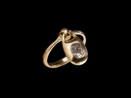 18k Diamond Locket Ring Sale