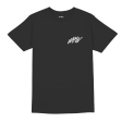 WOW Lettering Short-Sleeve Tee For Cheap