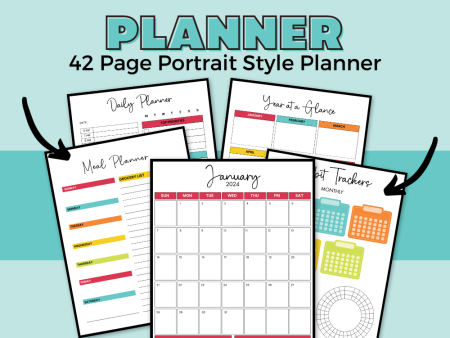 Ultimate Printable Calendar and Organization Bundle Sale