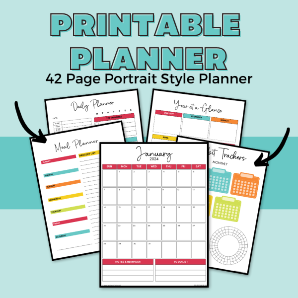 Ultimate Printable Calendar and Organization Bundle Sale