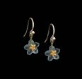 Forget Me Not Single Flower Wire Earring Sale