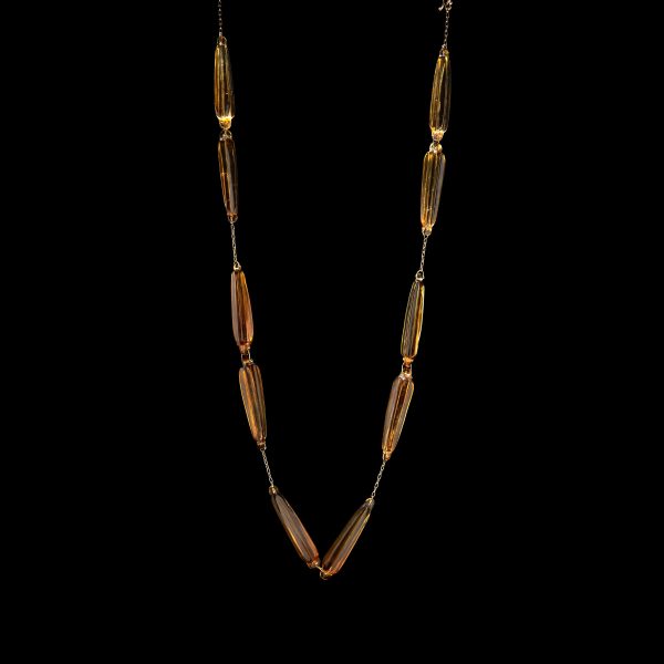 Small Ancient Roman Link Stone Necklace Online Hot Sale