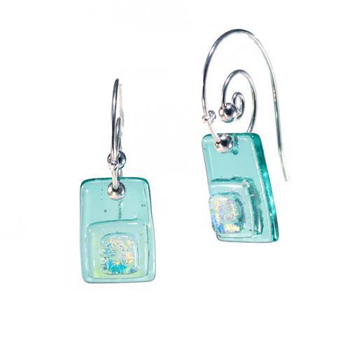 Stacked Squares Earrings Discount