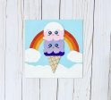 Kids Crafting Kit - Rainbow Ice Cream Discount