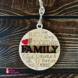 Family Word Art Ornament Discount