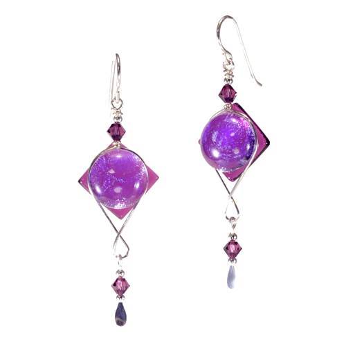 Circle-Square Earrings on Sale