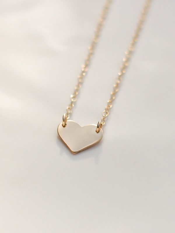 Little Heart Choker Necklace Cheap