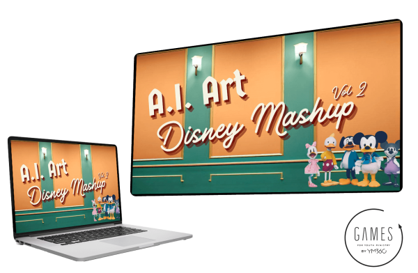 A.I. Art: Disney Mashup Volume 2 Online