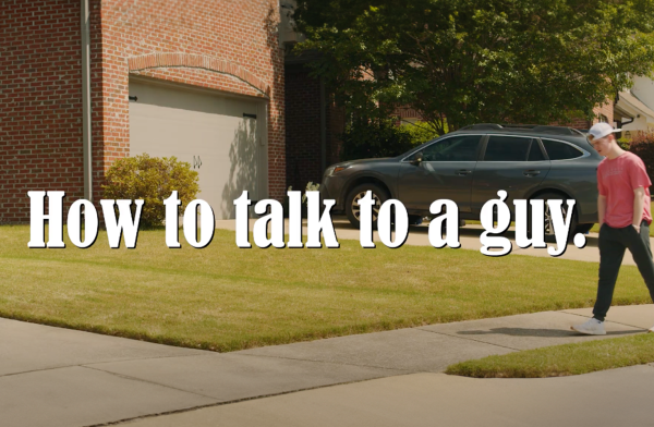 How to Talk to a Guy on Sale