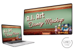 A.I. Art: Disney Mashup Online Sale