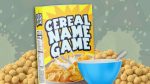 Cereal Name Game on Sale