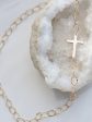 Sideways Cross Necklace Online Sale