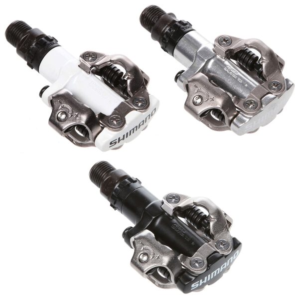 Shimano PD-M520 Clipless Mountain Bike MTB Road Pedal Set SPD Cleats For Discount