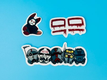 Squad 99 Sticker Pack For Discount