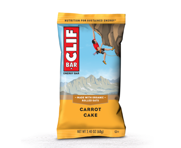 CLIF Carrot Cake 12ct. Supply