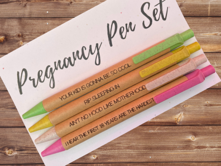 Eco Friendly Pen Set - Pregnancy Supply