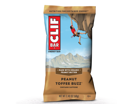 CLIF Peanut Toffee Buzz w  Caffeine 12ct. on Sale