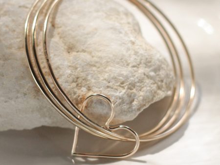 Heart Bangle Set Online