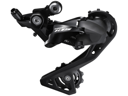 SHIMANO 105 RD-R7000-GS SHIMANO SHADOW Rear Derailleur Black Online now