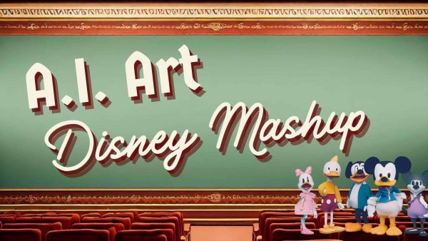 A.I. Art: Disney Mashup Online Sale