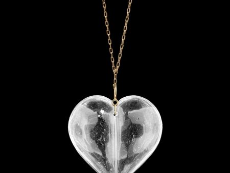 XL Split Heart Necklace Supply