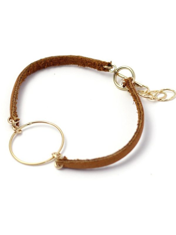 Minimalist Leather Bracelet Discount