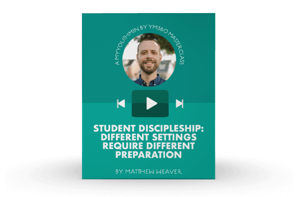 [Video Training] Student Discipleship: Different Settings Require Different Preparation Online Sale