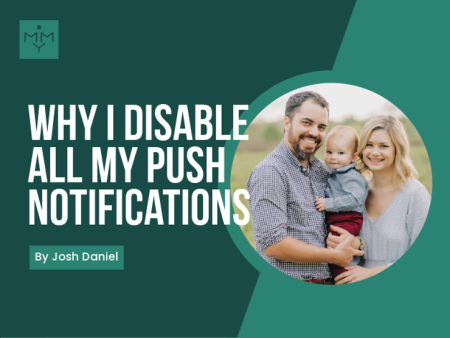 [Youth Ministry Hacks] Why I Disable All My Push Notifications on Sale