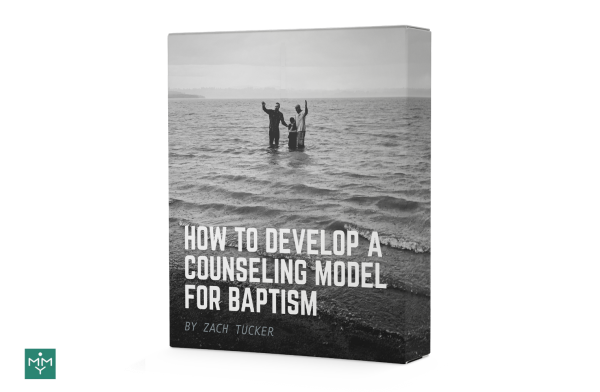 [3 Lesson Course] How To Develop A Counseling Model for Baptism Fashion