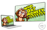 Who Dat Monkey? Discount