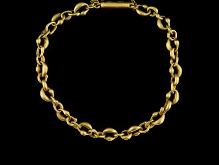 Oval Link Handmade Chain Bracelet Hot on Sale