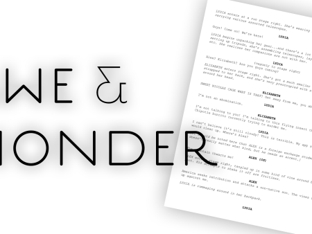 Awe and Wonder  Script Discount