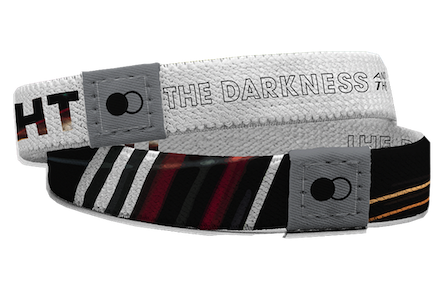 Woven Bracelet: The Darkness and the Light Hot on Sale